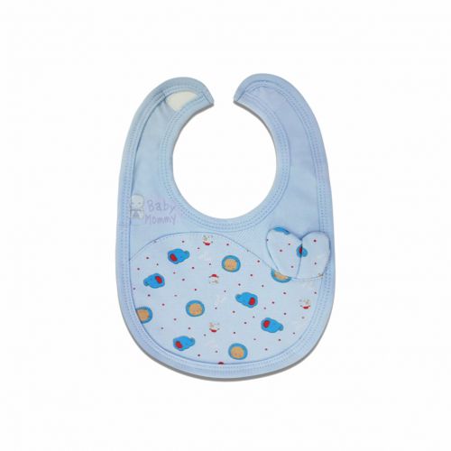 YSS0001 - Yếm ăn sơ sinh cá voi BabyMommy