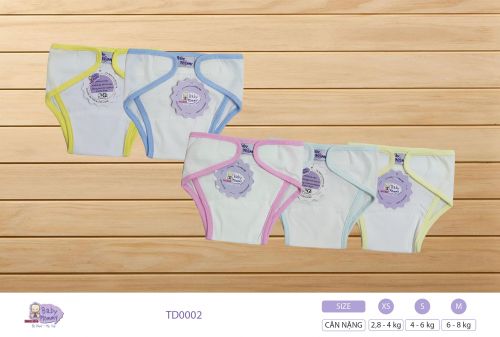 TD0002 - Tã dán trắng BabyMommy