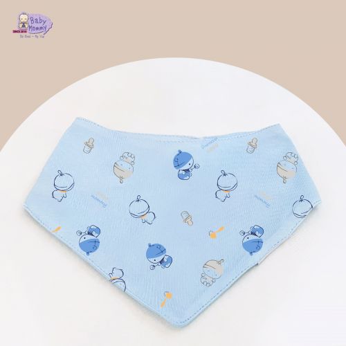 YSS0009 - Yếm tam giác in họa tiết BabyMommy