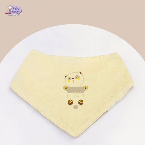 YSS0008 - Yếm tam giác in hình thú BabyMommy